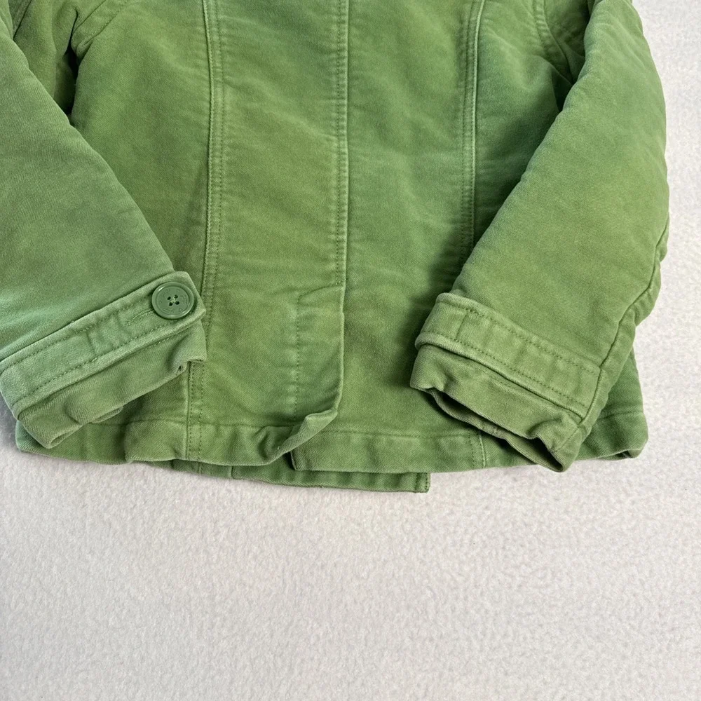 Gap Kids Blazer‎ Double Breasted Jacket Granola Girl Boho Size 8 Green